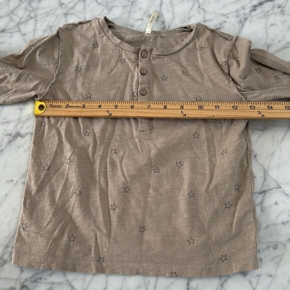 Rylee + Cru Star Henley Sz 4/5Y Neutral - Picture 6 of 7